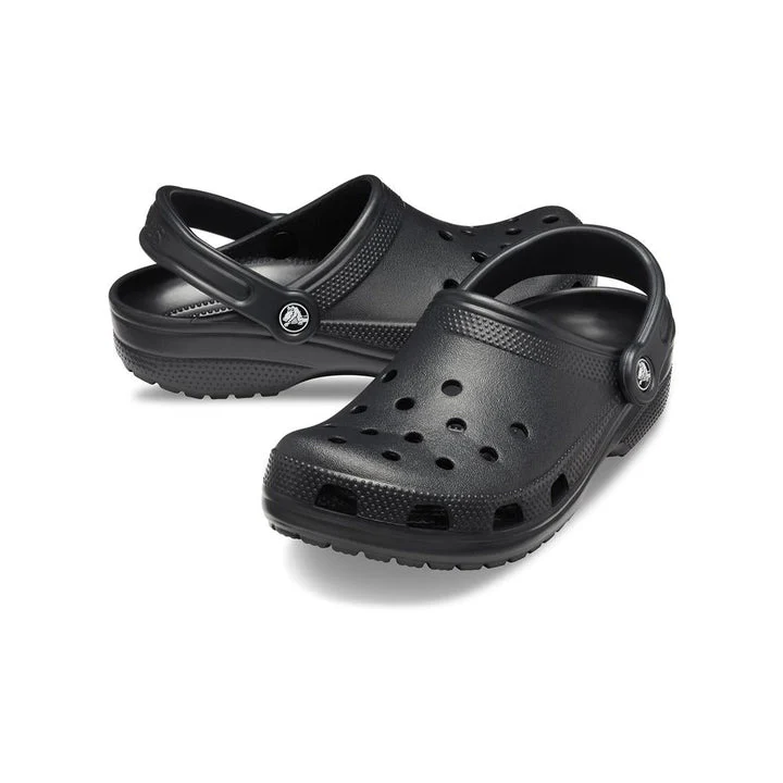 Crocs Unisex Classic Black Clog - Image 7