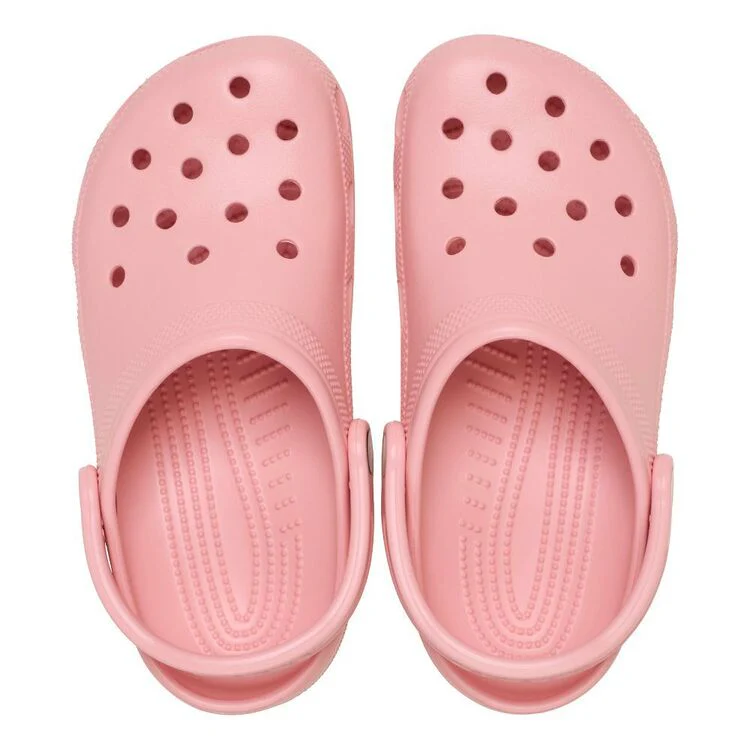 CROCS UNISEX CLASSIC POWDER PINK CLOGS - Image 6
