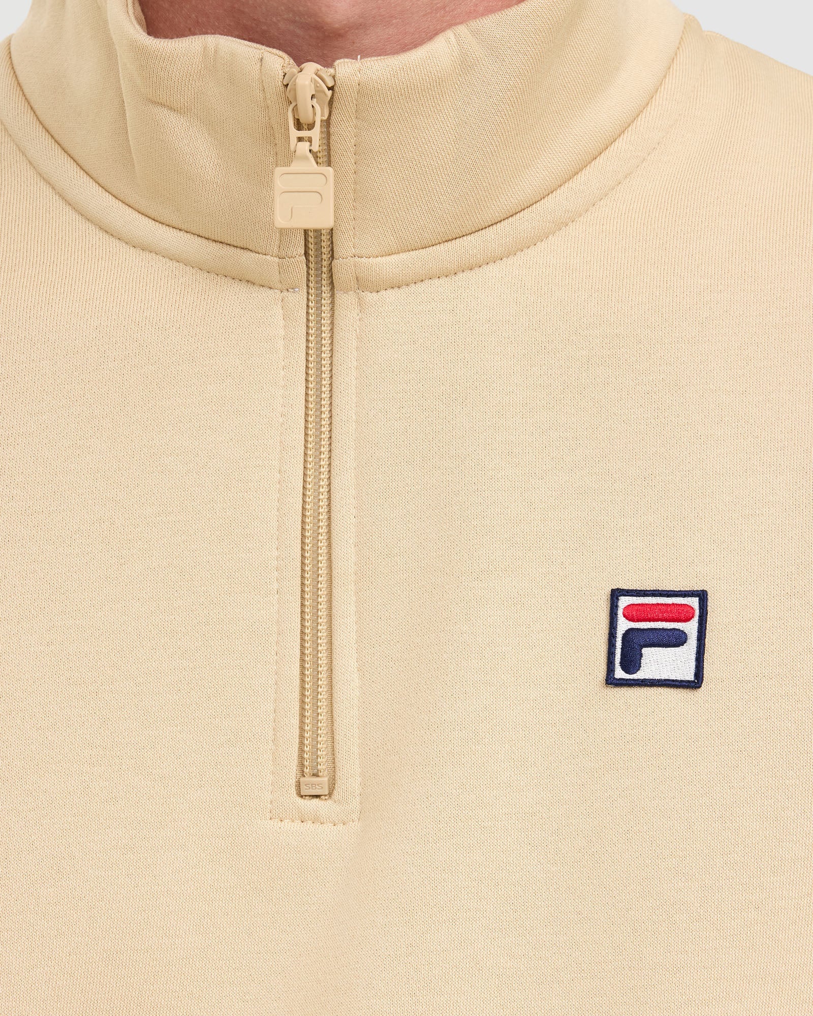Fila Men's Bradley Semolina Quarter Zip Top - Image 5