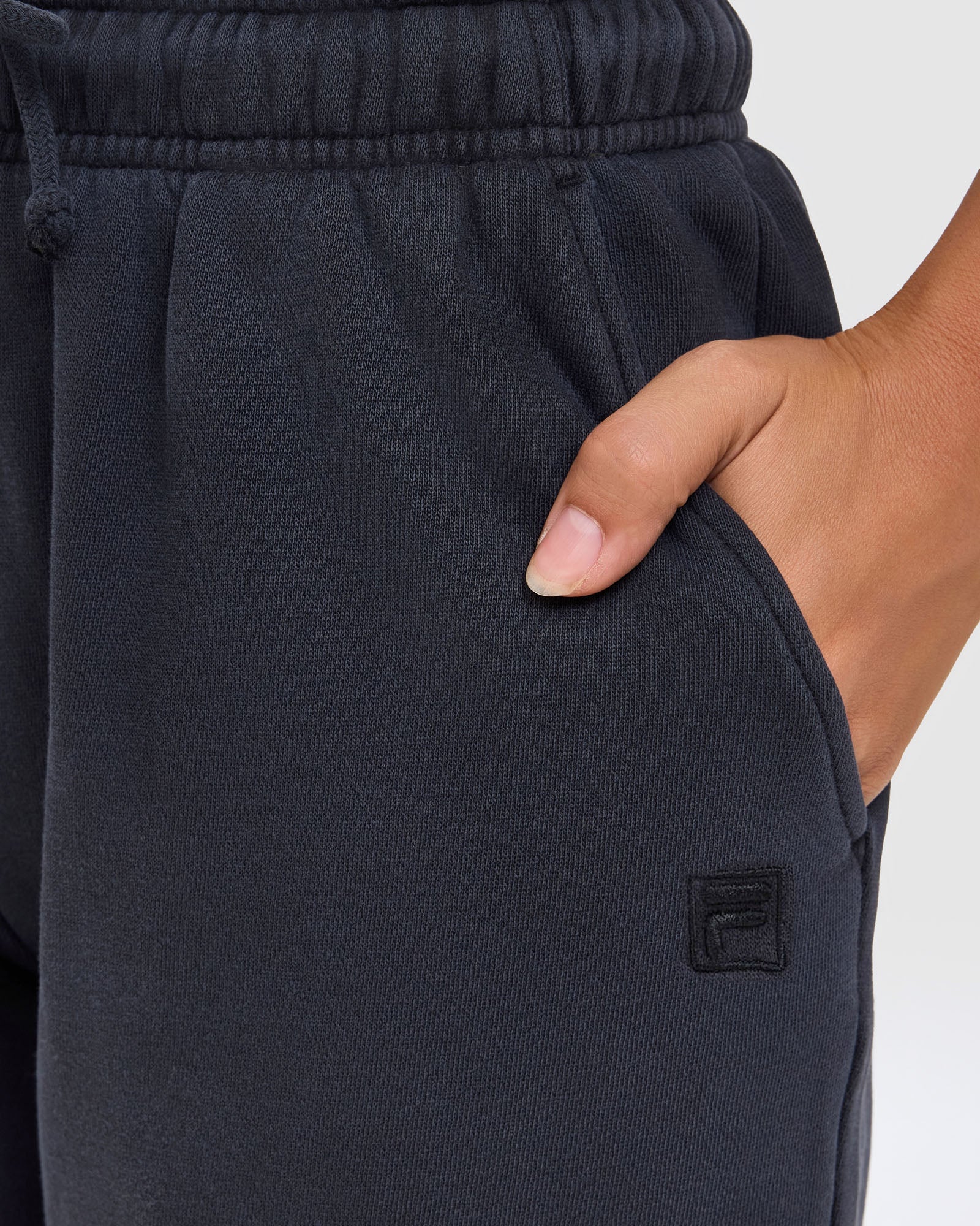 Fila Women's Isabella Black Trackpants - Image 5