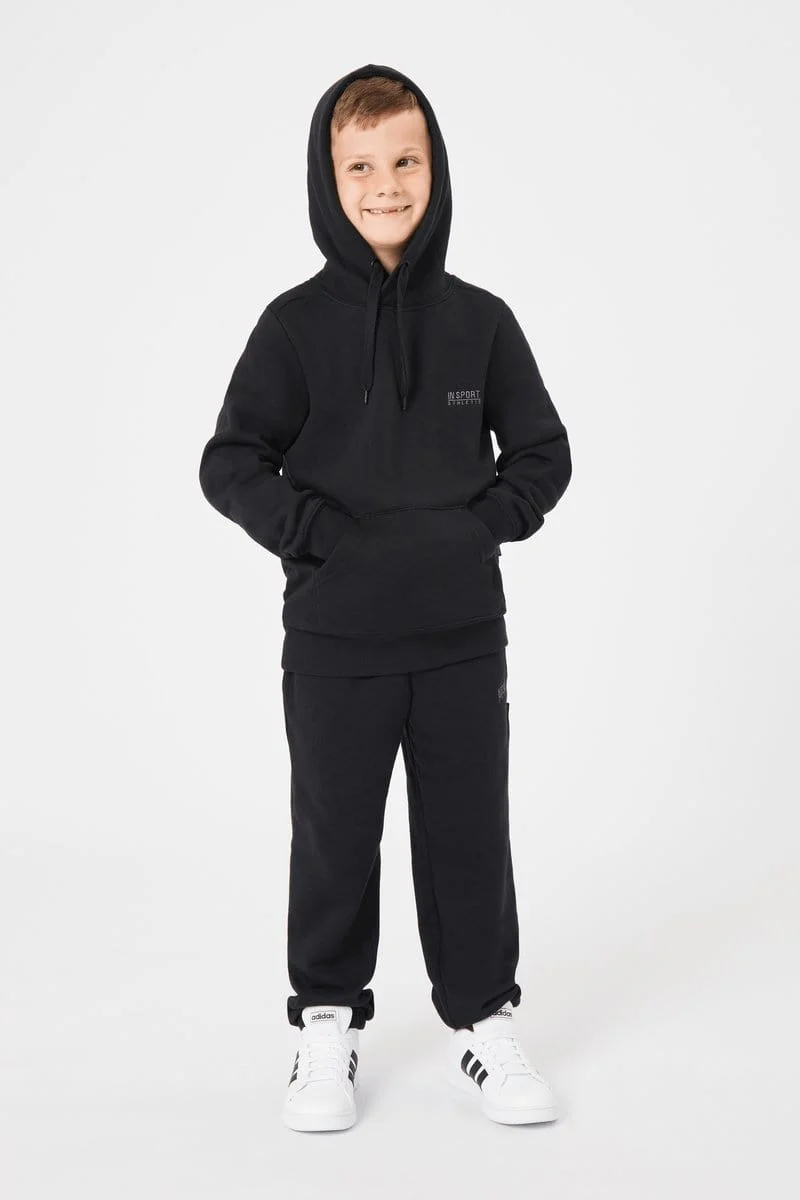 Insport Junior Alaska Black Hoodie - Image 3