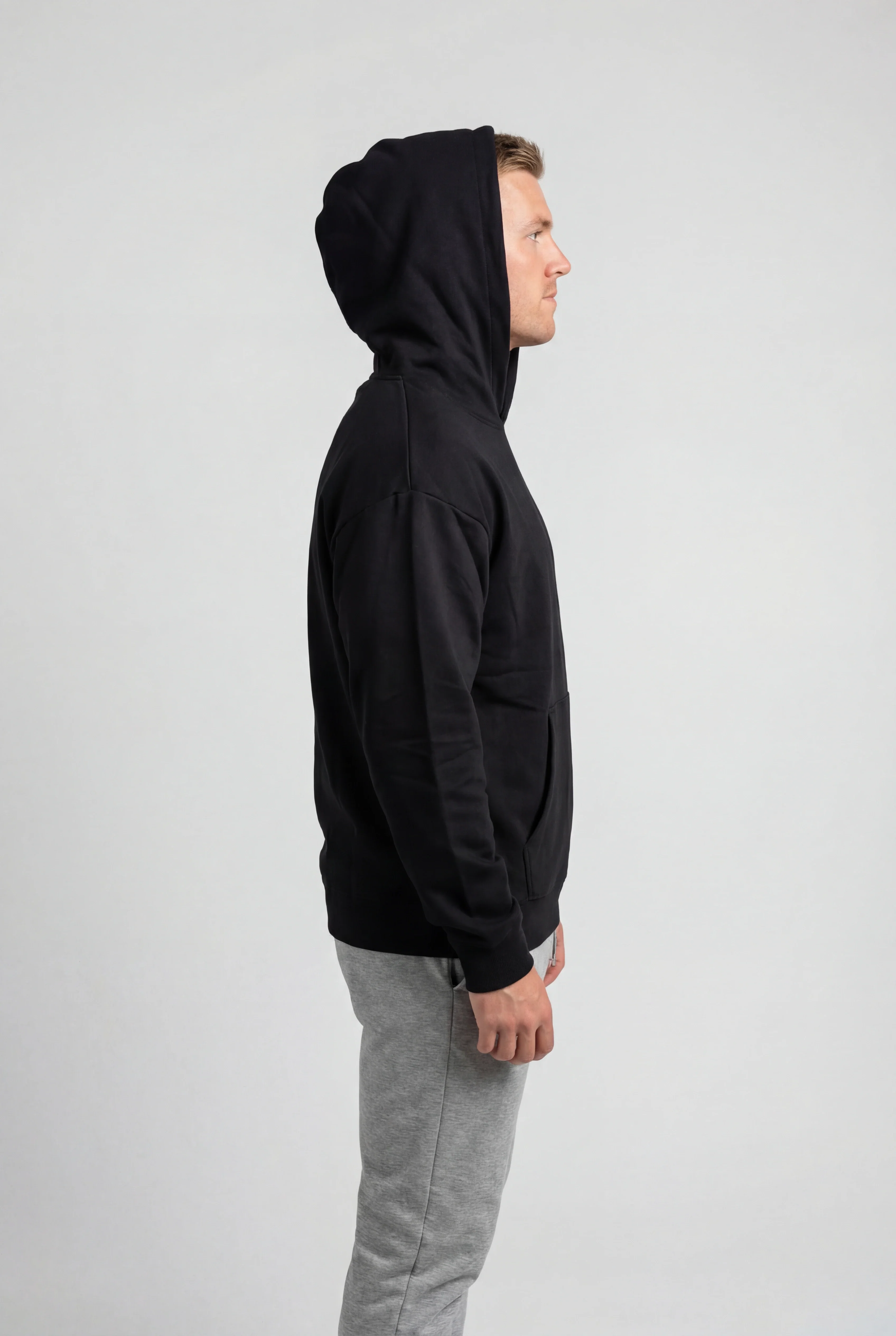 Insport Unisex Alaska Black Hoodie - Image 3