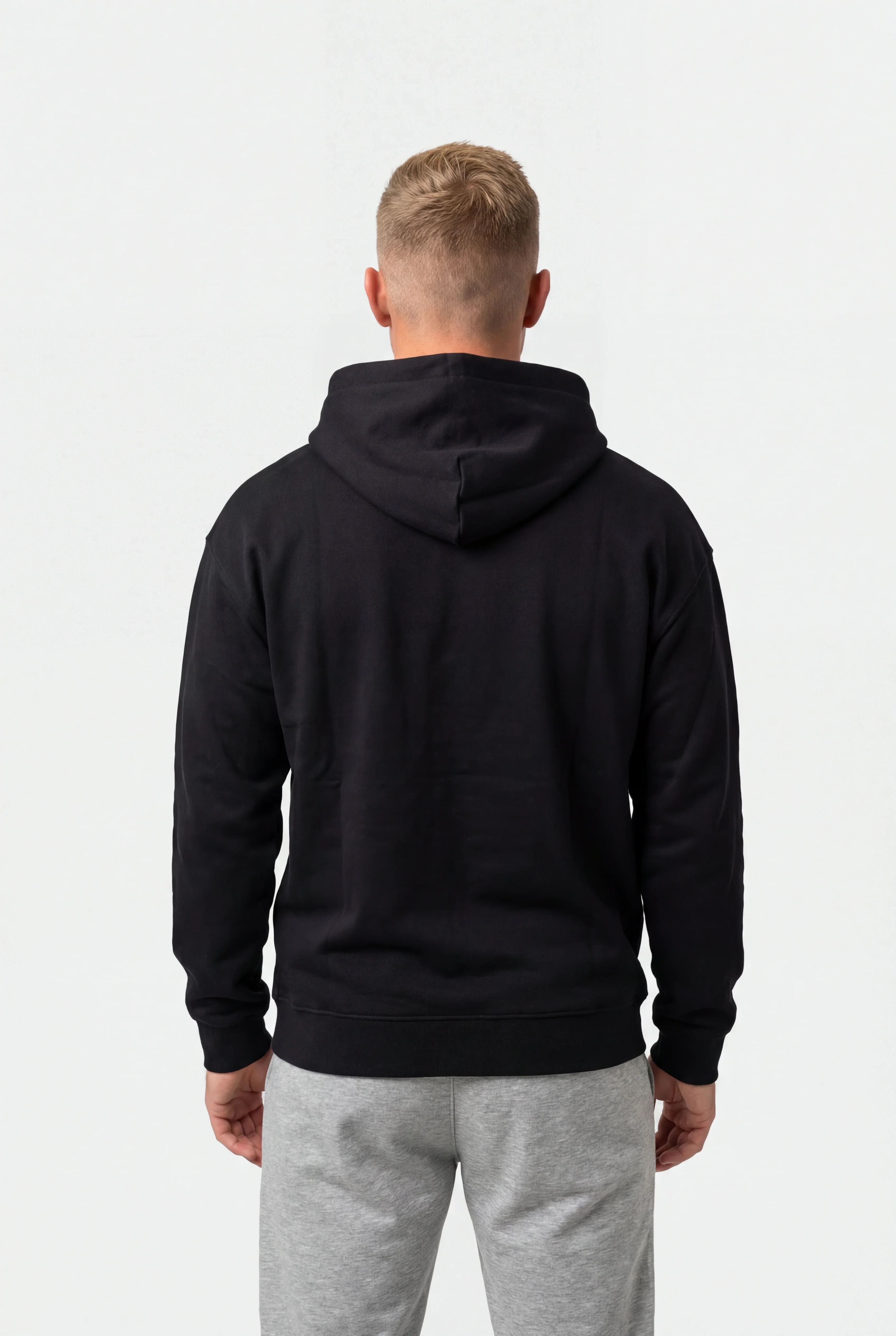Insport Unisex Alaska Black Hoodie - Image 4