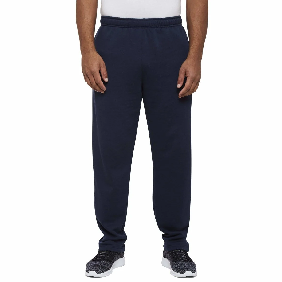 Insport Men's Aspen Navy Trackpants (Open Leg) - Image 6
