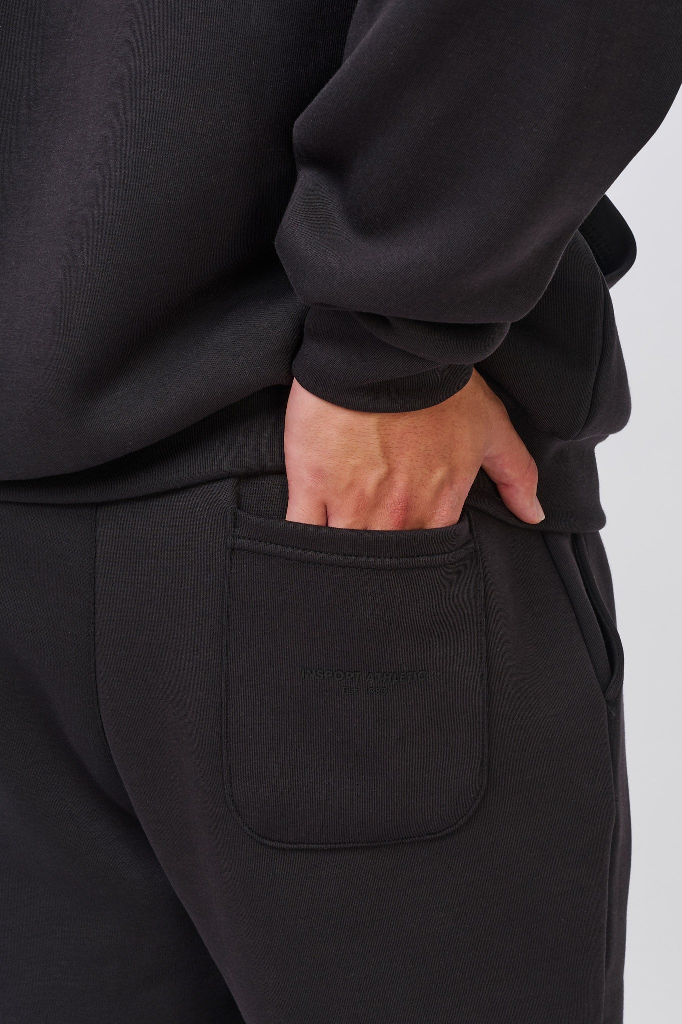 Insport Mens Denver Tech Trackpants Midnight - Image 4