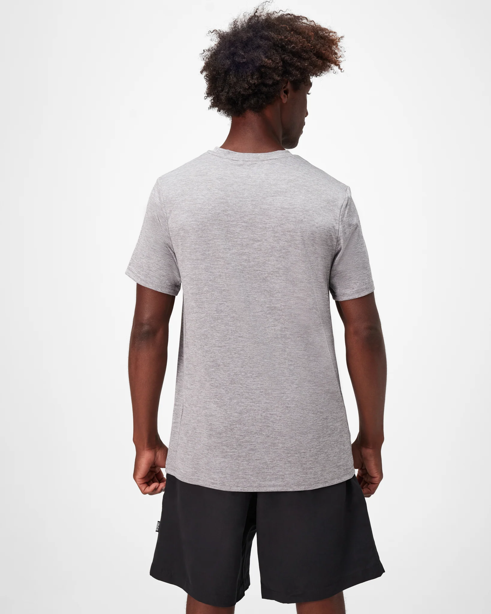 Insport Men's Miami Black Running Shorts - Image 6