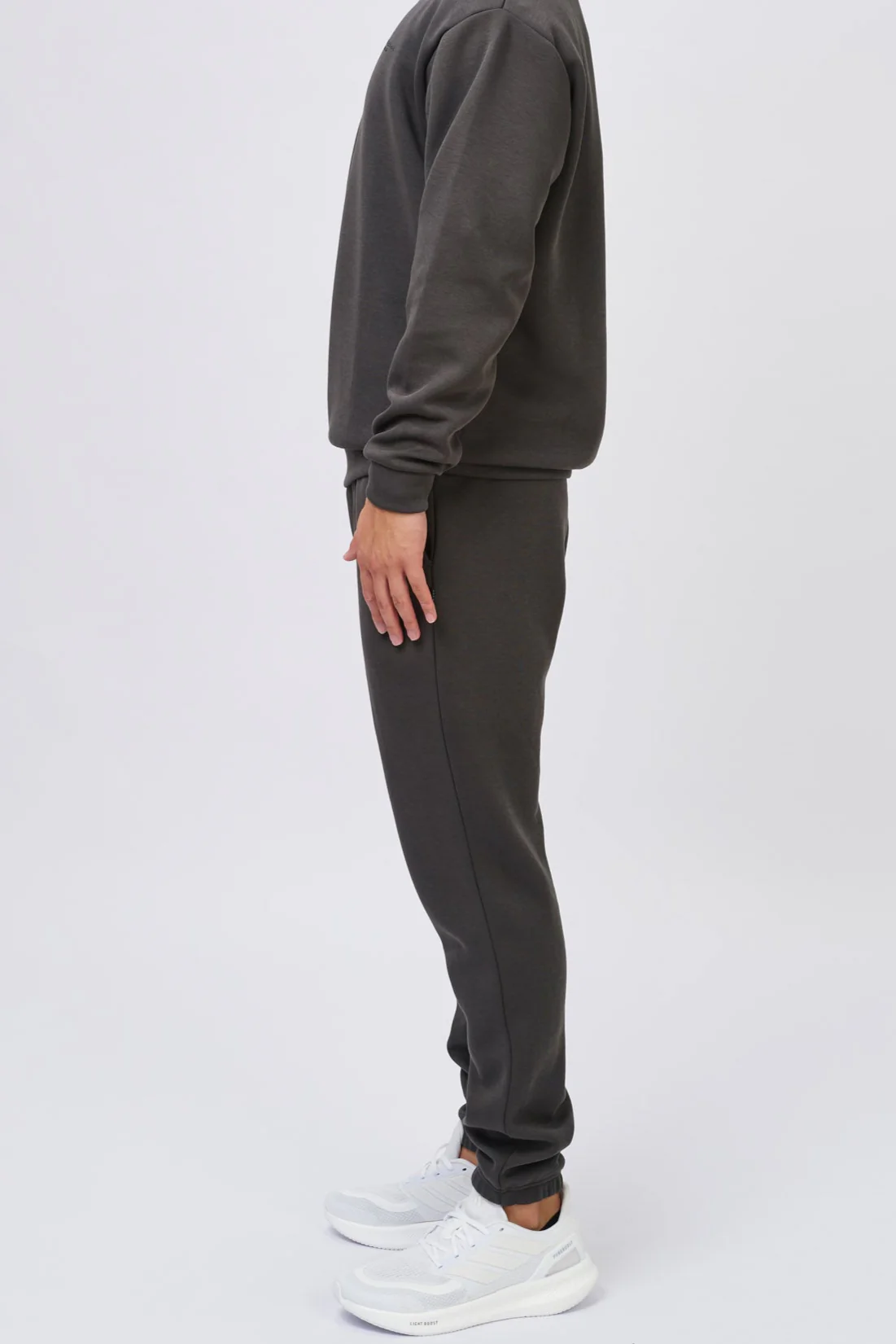 Insport Men's Denver Tech Trackpants Ash - Image 2