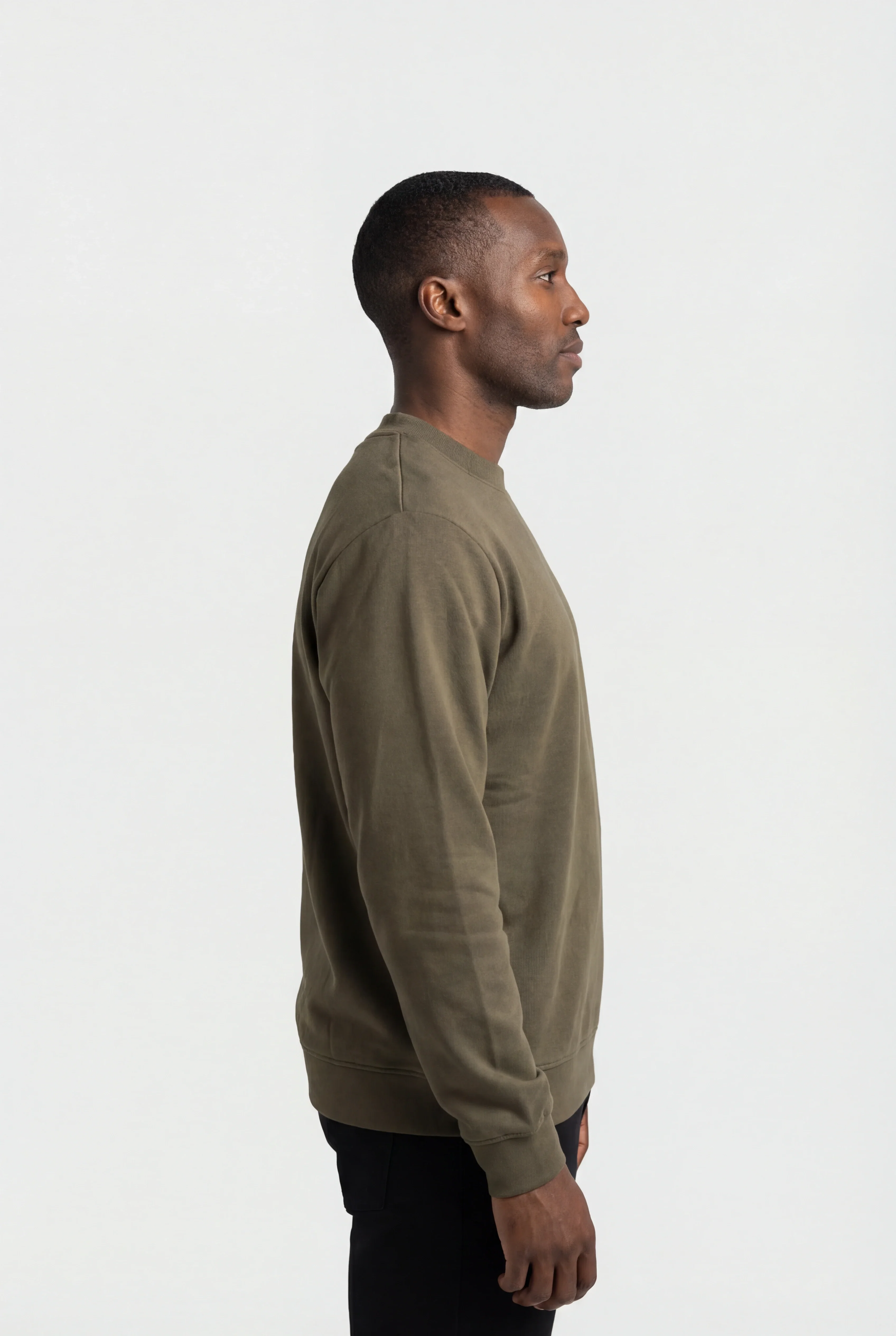 Insport Unisex Alaska Khaki Crew Sweatshirt - Image 2