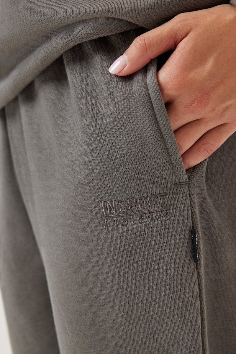 Insport Unisex Alaska Trackpant Slate - Image 3