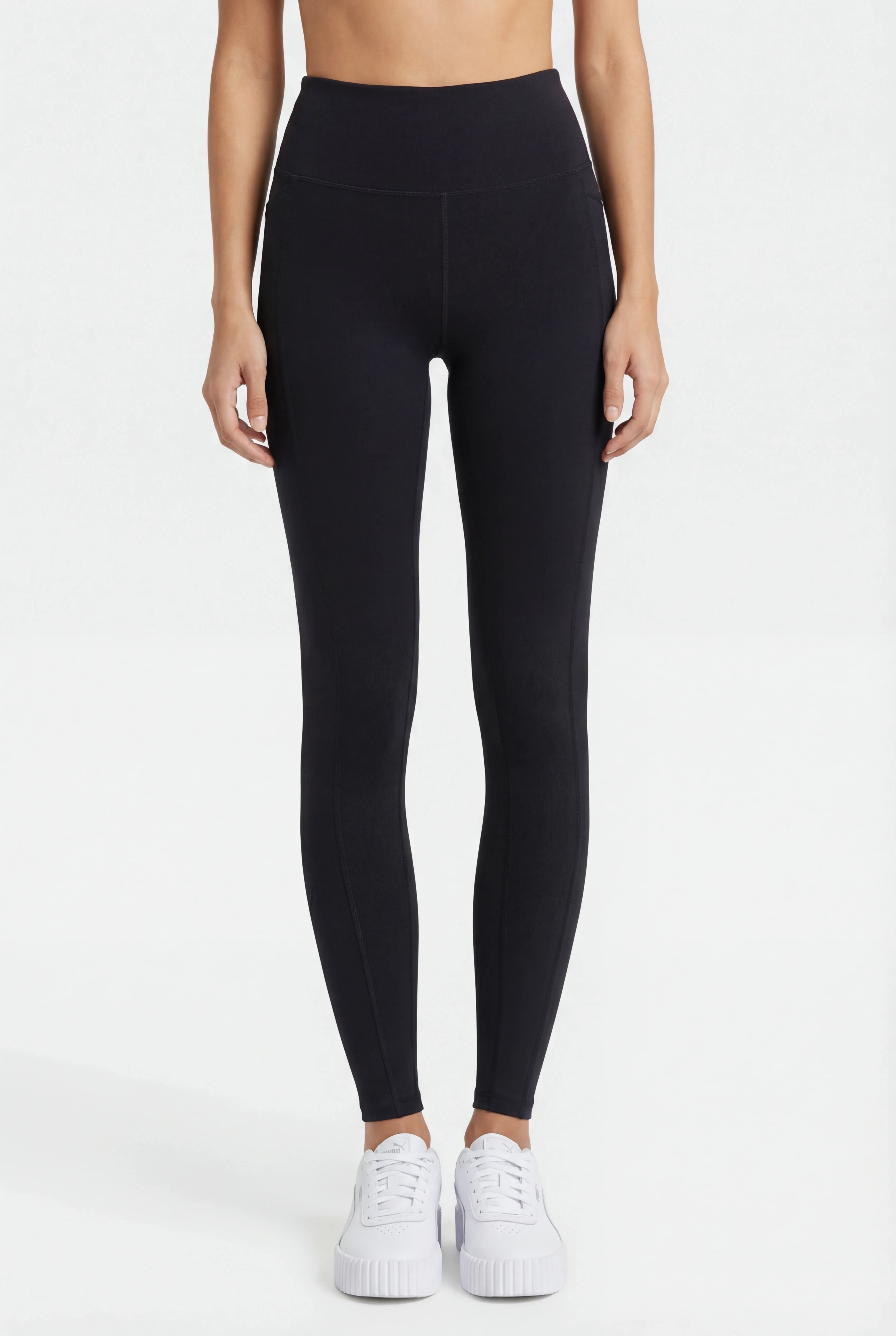 Insport Womens Black Pocket Tights - Image 3