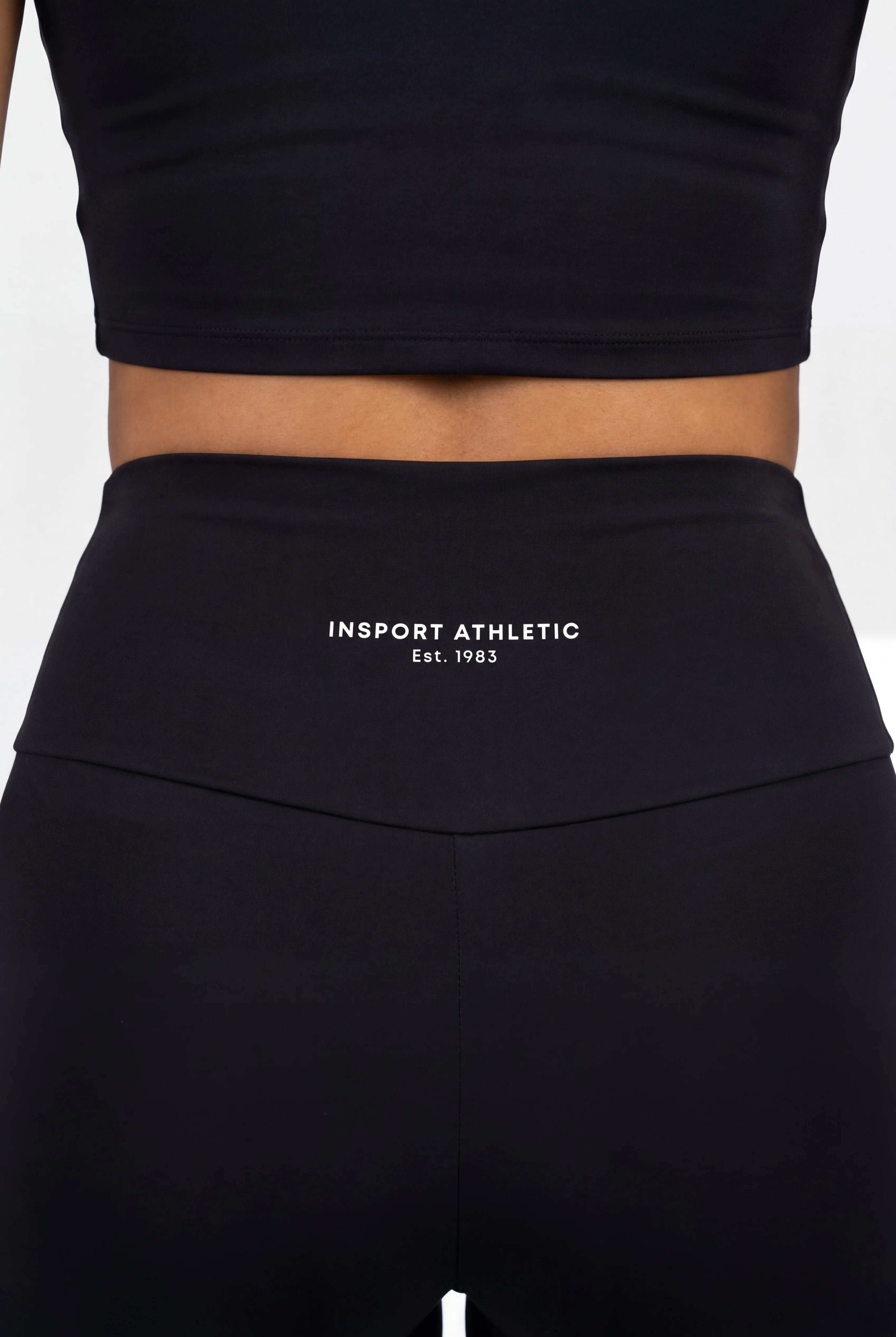 Insport Womens Flare Black Tights - Image 4