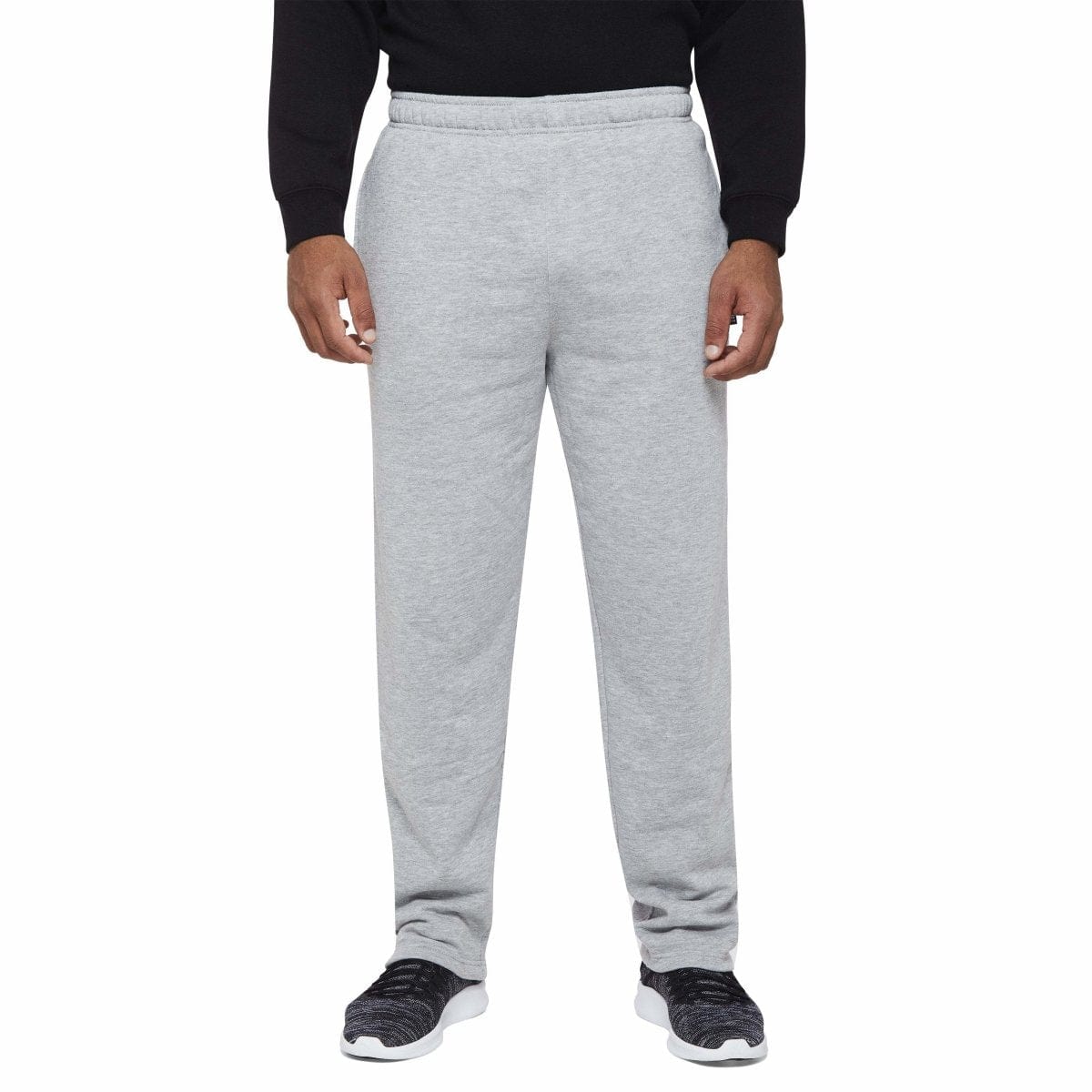 Insport Men's Aspen Grey Trackpants (Open Leg) - Image 6