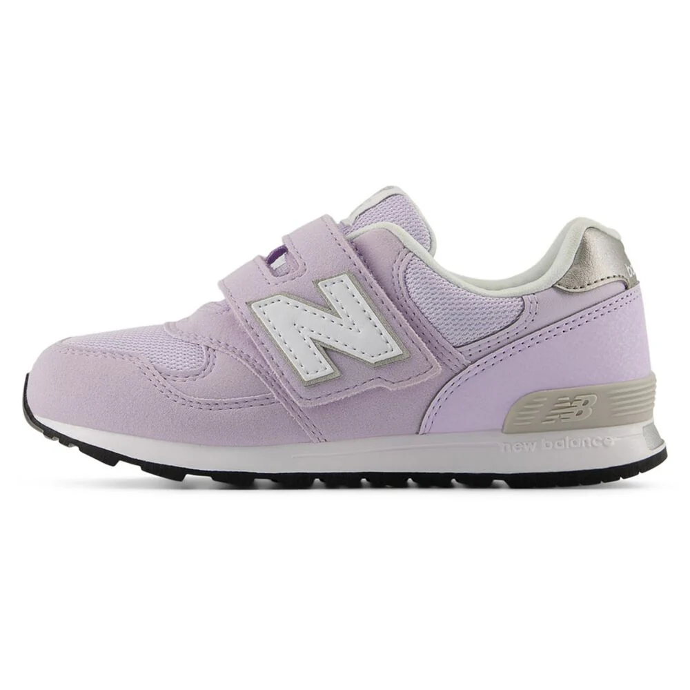 New Balance Kid's 313 Hook N' Loop Lavender Sneaker Shoes - Image 2