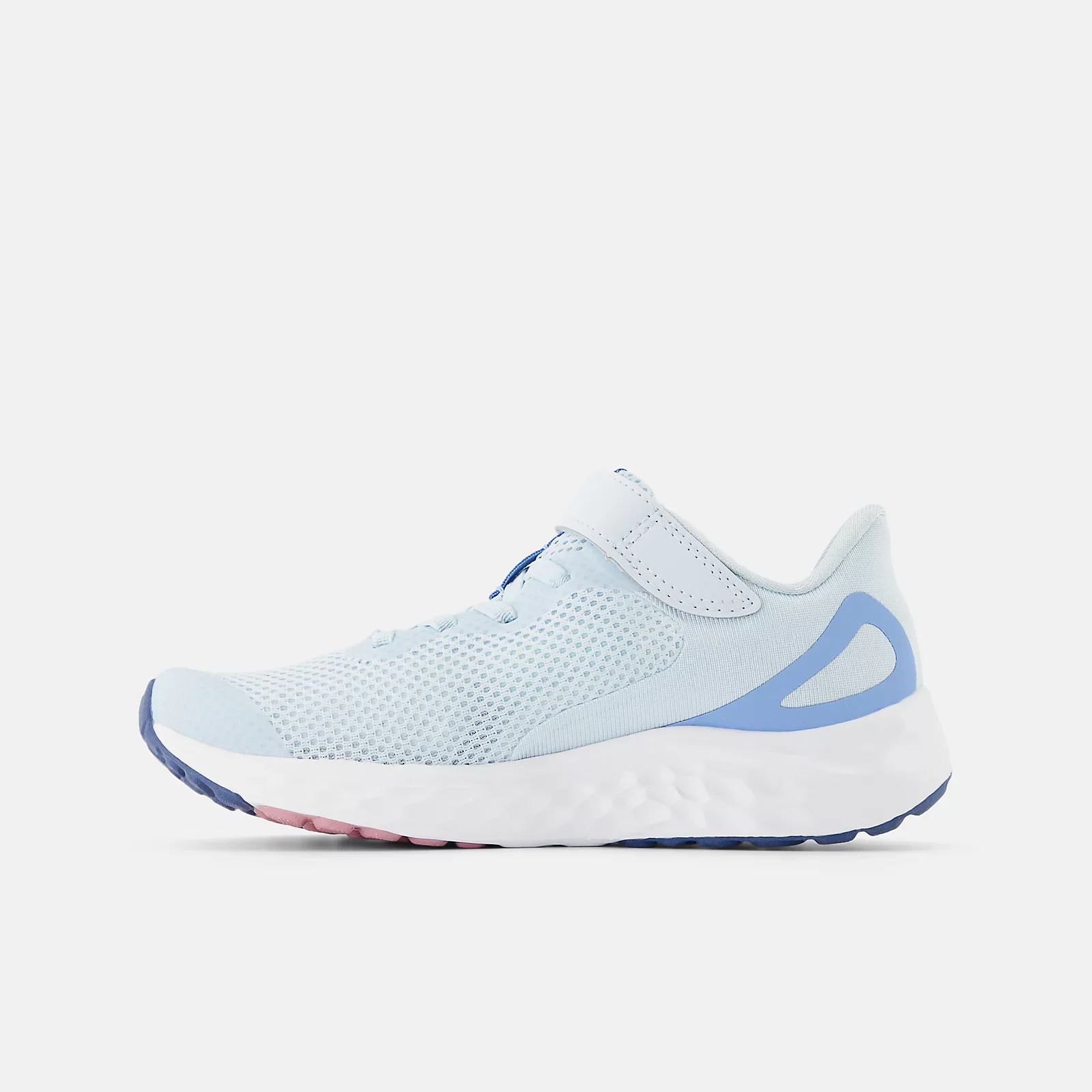 New Balance Kid's Foam Arishi V4 Top Strap Frost Running Shoes - Image 2