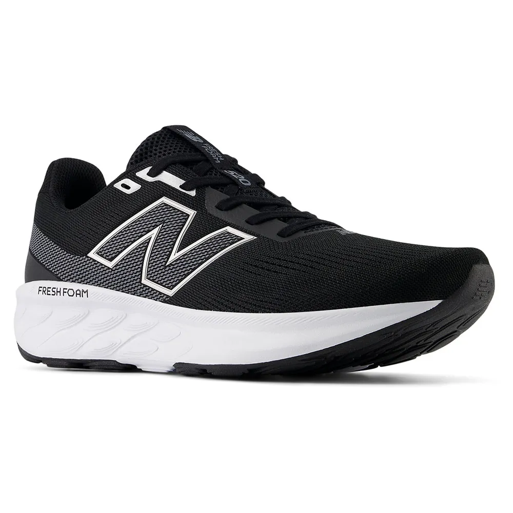 New Balance Men's 520 V 9 Black/White Running Shoes (Width 2e) - Image 3