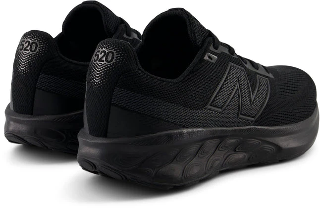 New Balance Men's 520 V9 Triple Black Running Shoes (Width 2e) - Image 6
