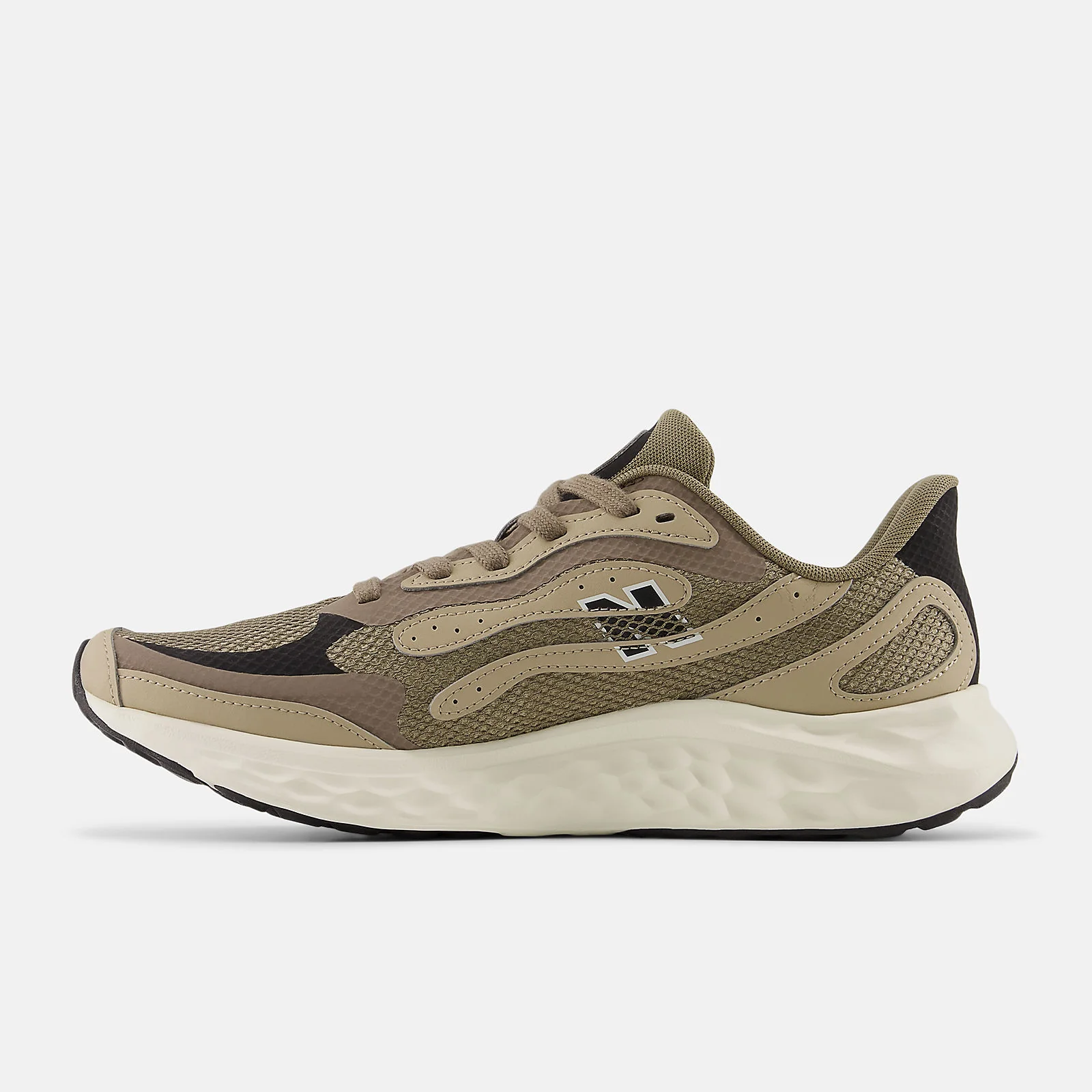 New Balance Men's Fresh Foam Arishi V4 Brown/Stone Running Shoes - Image 2