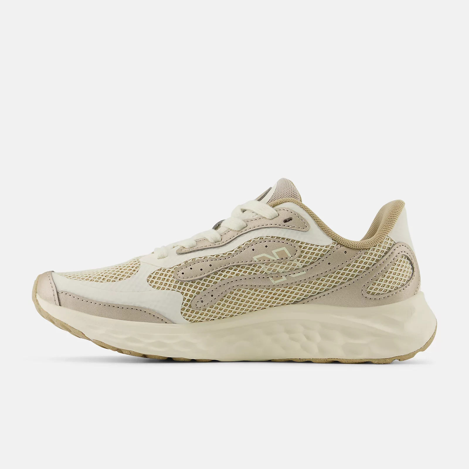 New Balance Women's Arishi Lux Beige Running Shoes - Image 2