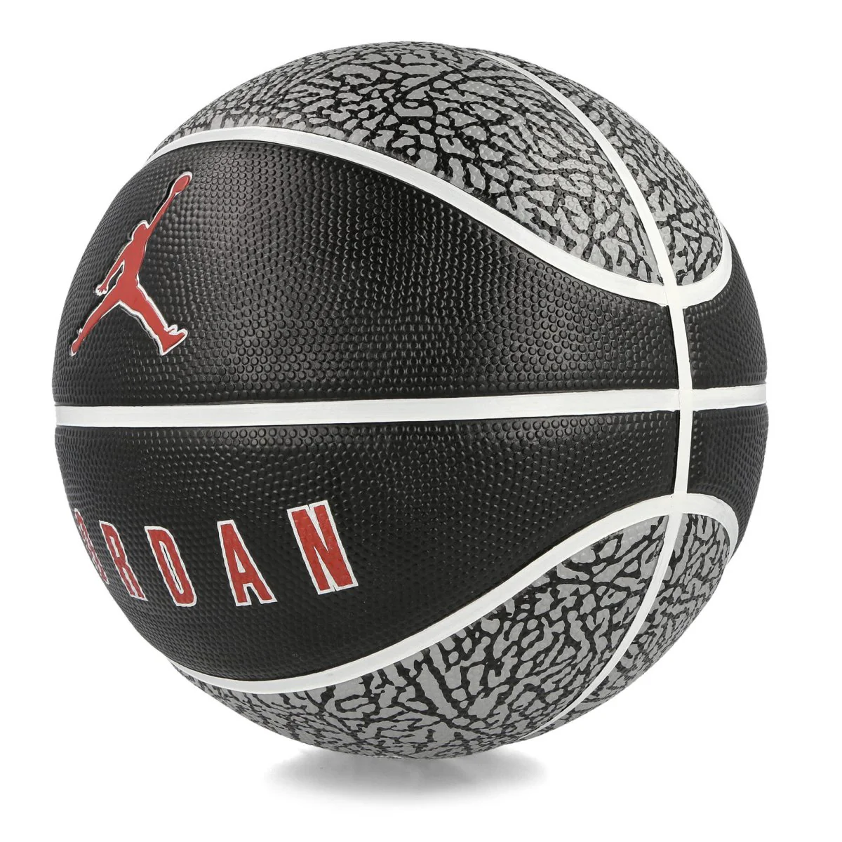 Jordan Playground 8p Grey/Black/Varsity Red Basketball - Image 2