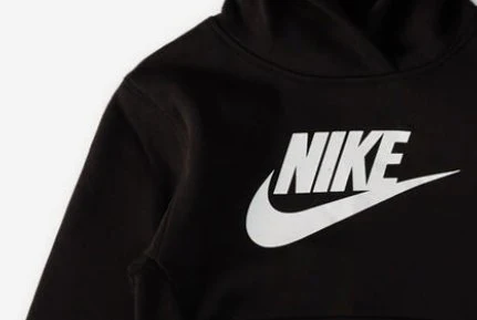 Nike Junior Club Hbr Black Hood - Image 3