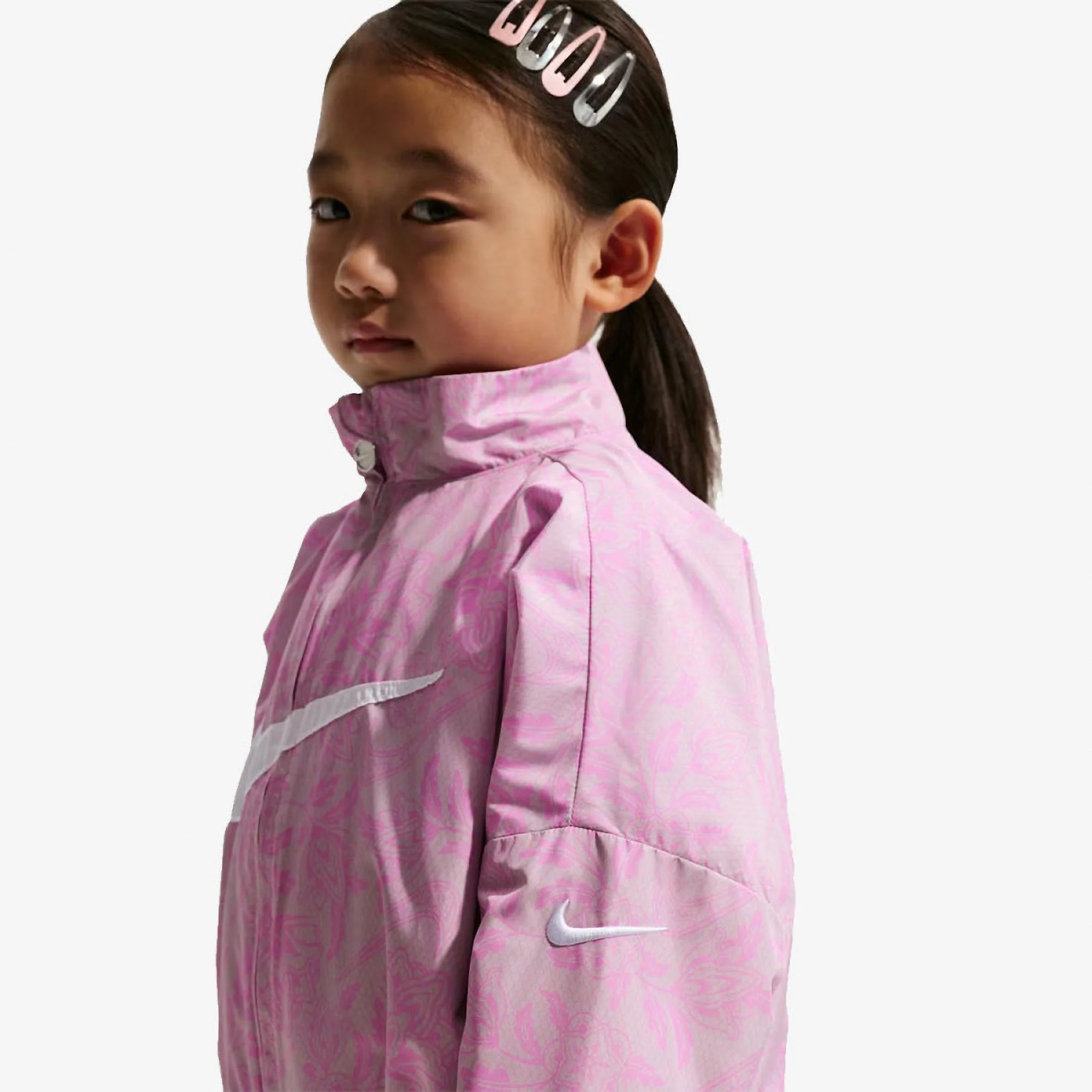 Nike Kid's Club Woven Magenta Jacket - Image 3