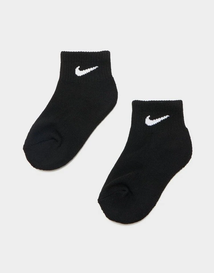 Nike Kid's Cushions Ankle 3 Packs Black Socks - Image 2