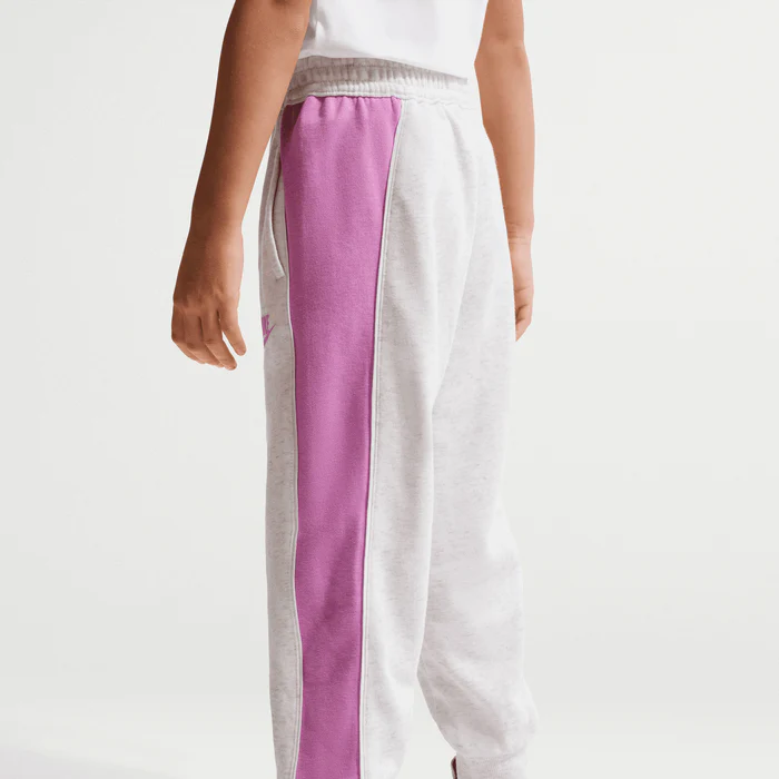 Nike Kid's French Terry Colourblock Crew Birch Tracksuit Set - Image 6