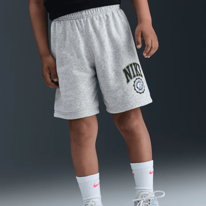 Nike Kid's Grey/Blue Reversible Short