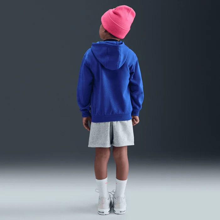 Nike Kid's Grey/Blue Reversible Short - Image 5