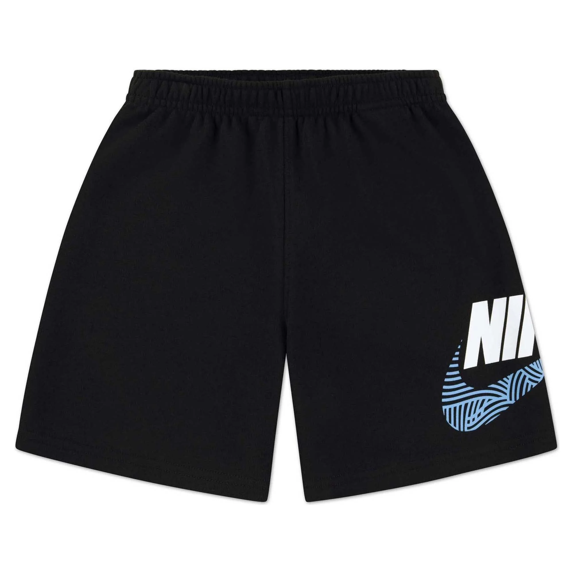 Nike Kid's In The Zone French Terry Black Shorts - Image 2