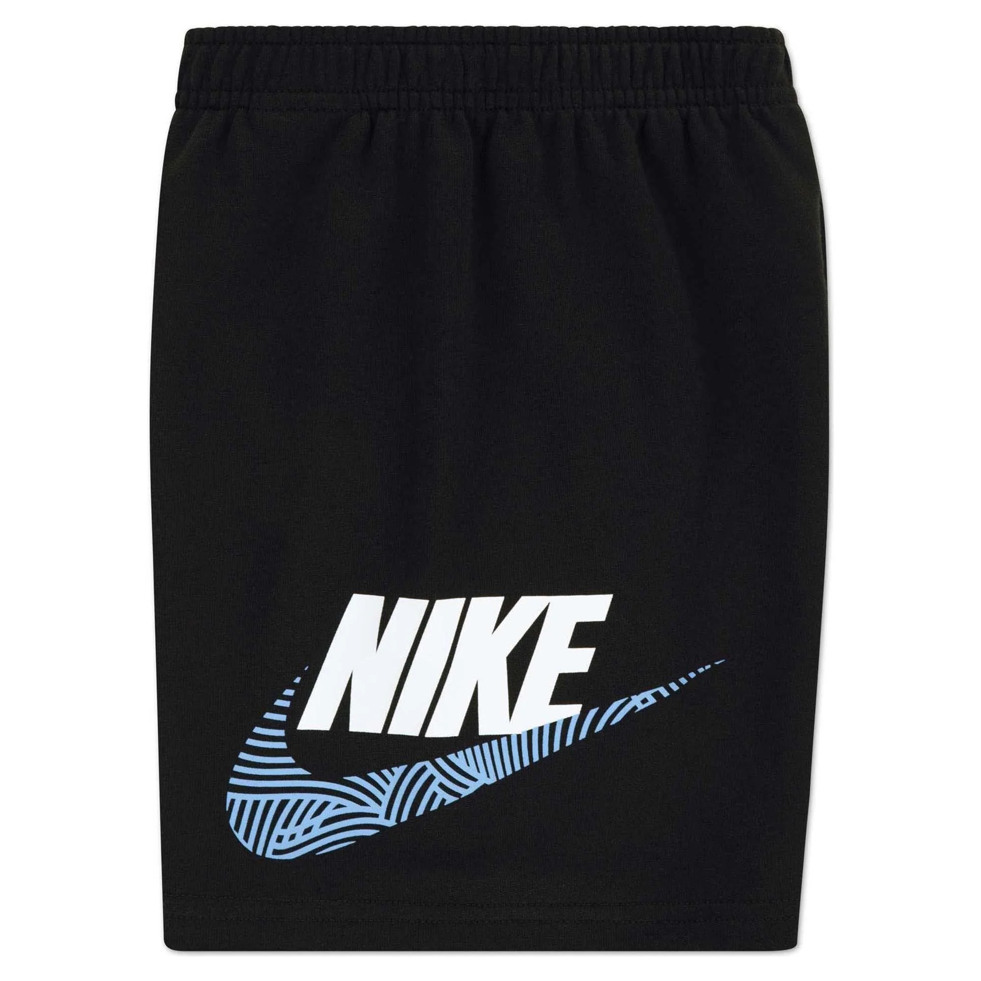 Nike Kid's In The Zone French Terry Black Shorts - Image 4