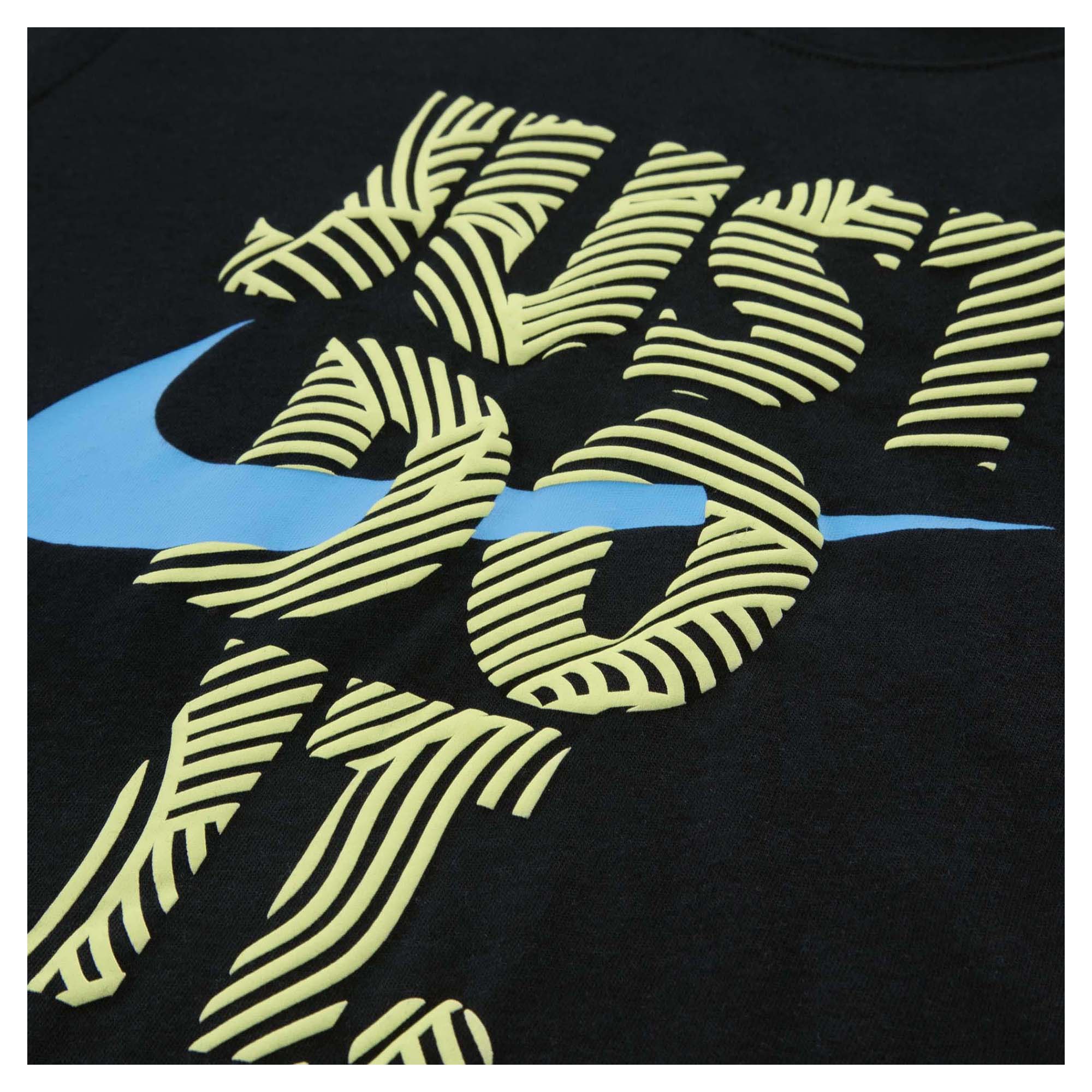 Nike Kid's In The Zone Graphic Black Tee - Image 4