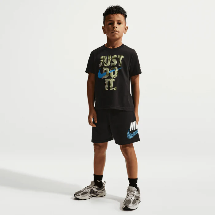 Nike Kid's In The Zone Graphic Black Tee - Image 7