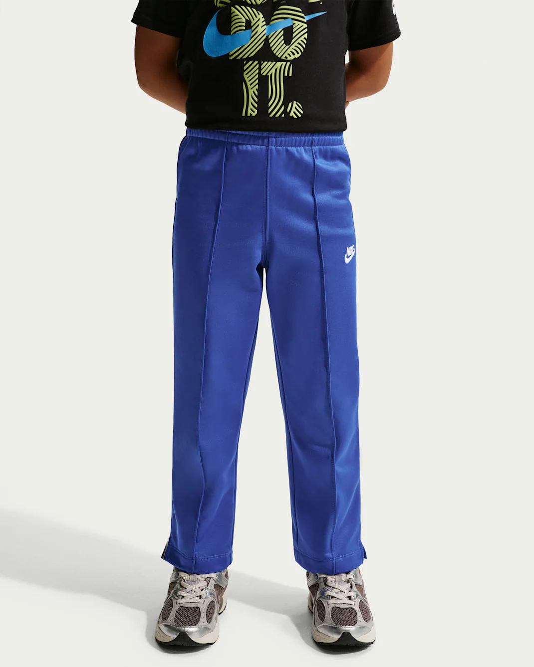 Nike Kid's In The Zone Oversized Royal Blue Tracksuit Set - Image 5