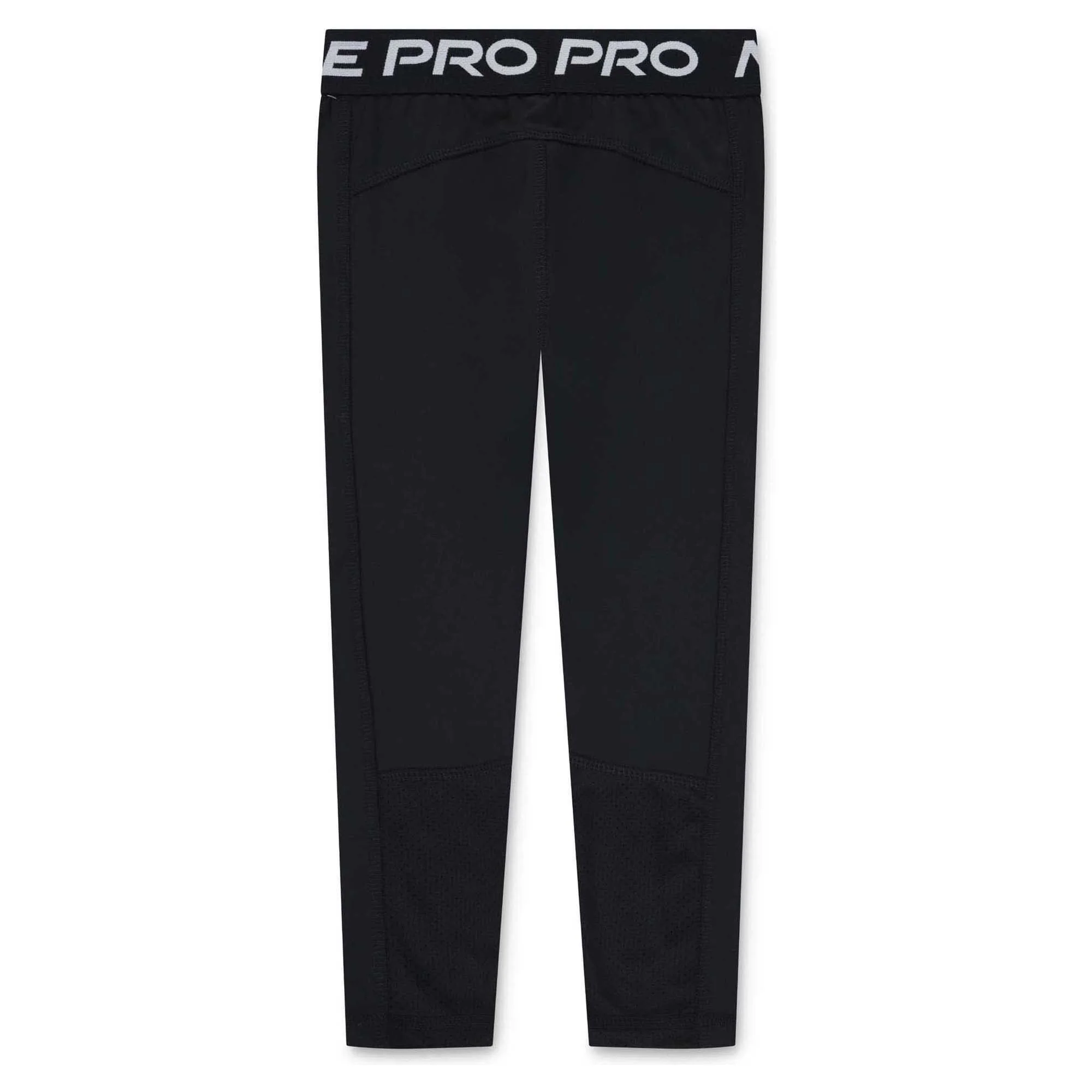 Nike Kid's Nike Pro Black/White Tights - Image 2
