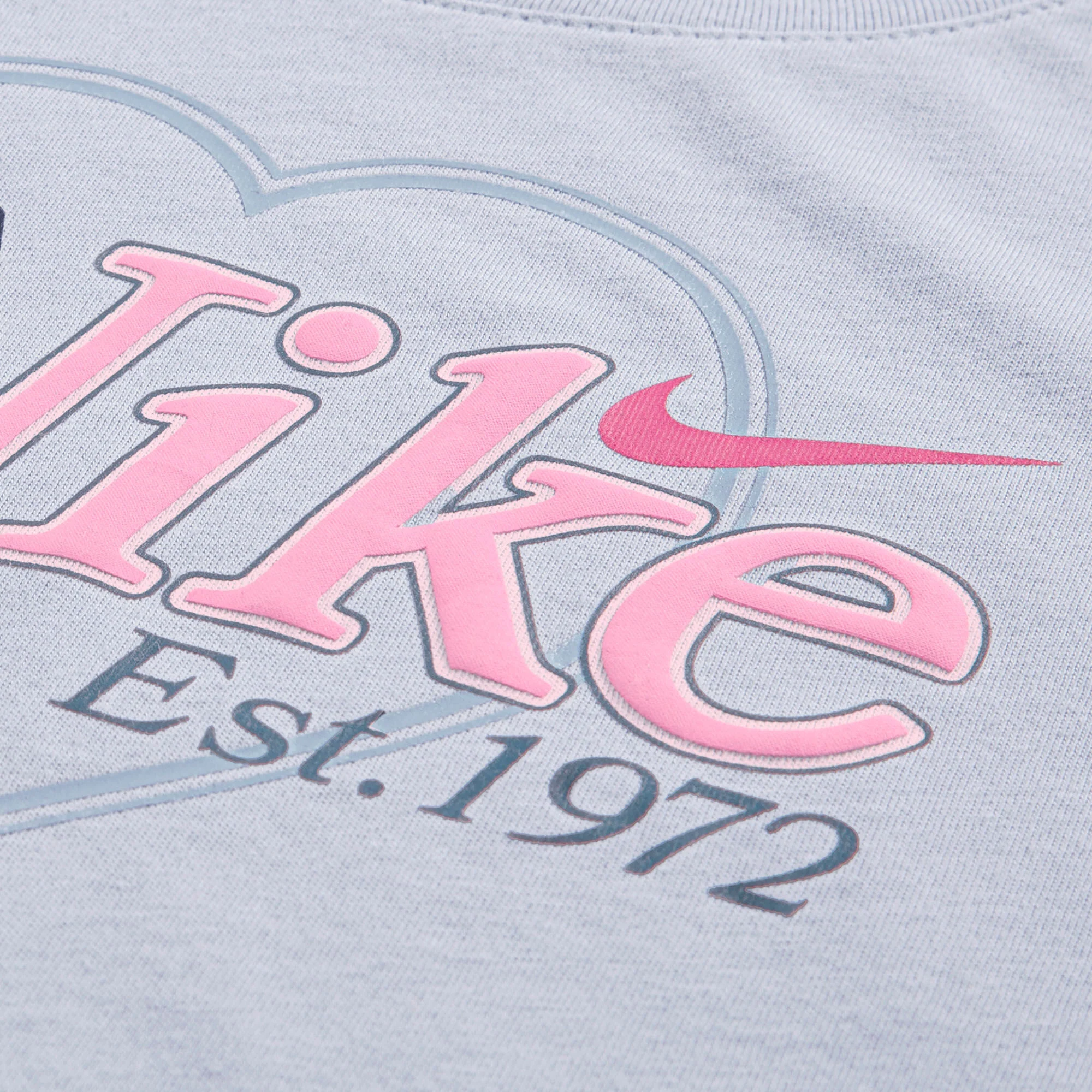 Nike Kid's Varsity Heart Purple Tee - Image 4