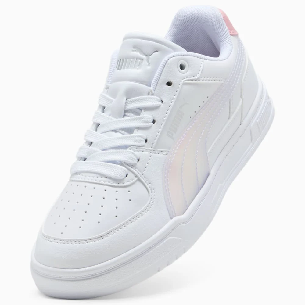 Puma Kid's Caven Iii Holo 2.0 White/Rose Sneaker Shoes - Image 6