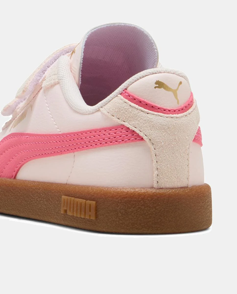 Puma Kid's Club Ii Era V Jasmine/Rose Sneaker Shoes - Image 4