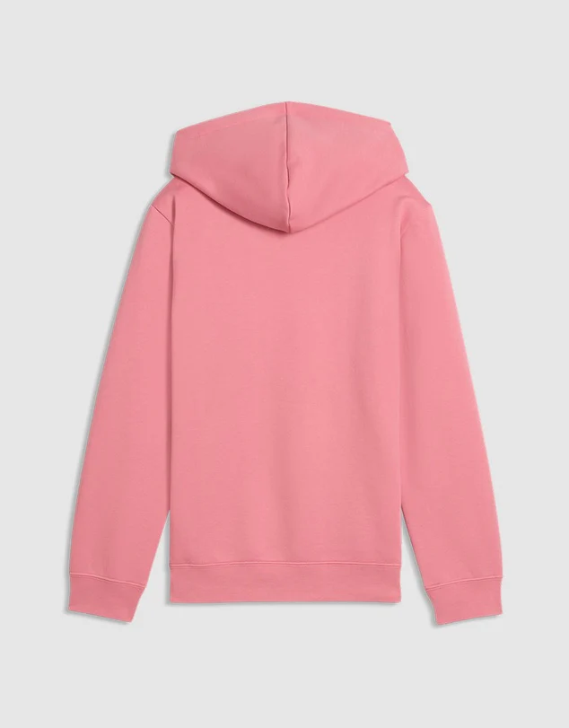 Puma Kid's Essential No. 1 Logo Fleece Wild Pink Hoodie - Image 2