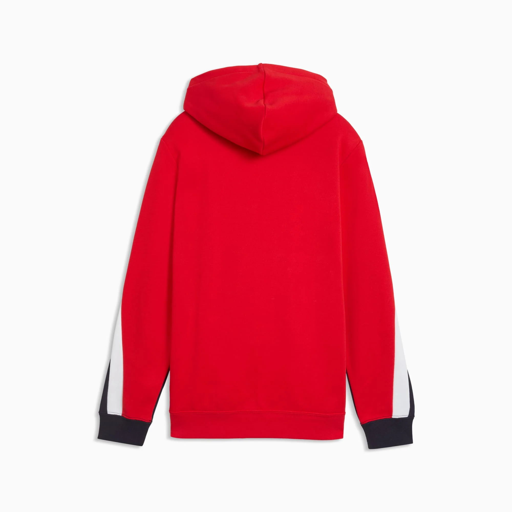 Puma Kid's Essentials Block French Terry Red Hoodie - Image 3