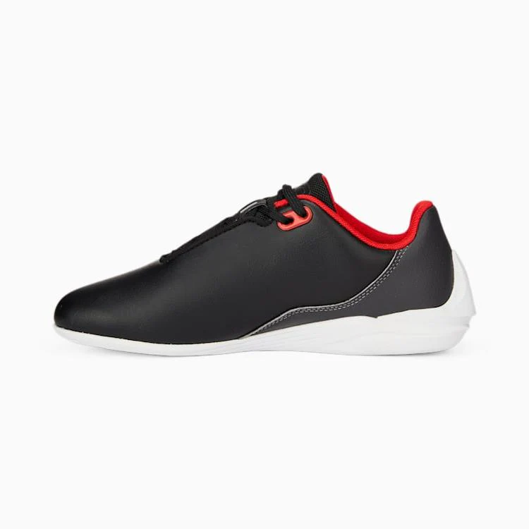 PUMA KID'S FERRARI DRIFT CAT BLACK/RED SNEAKER SHOES - Image 3
