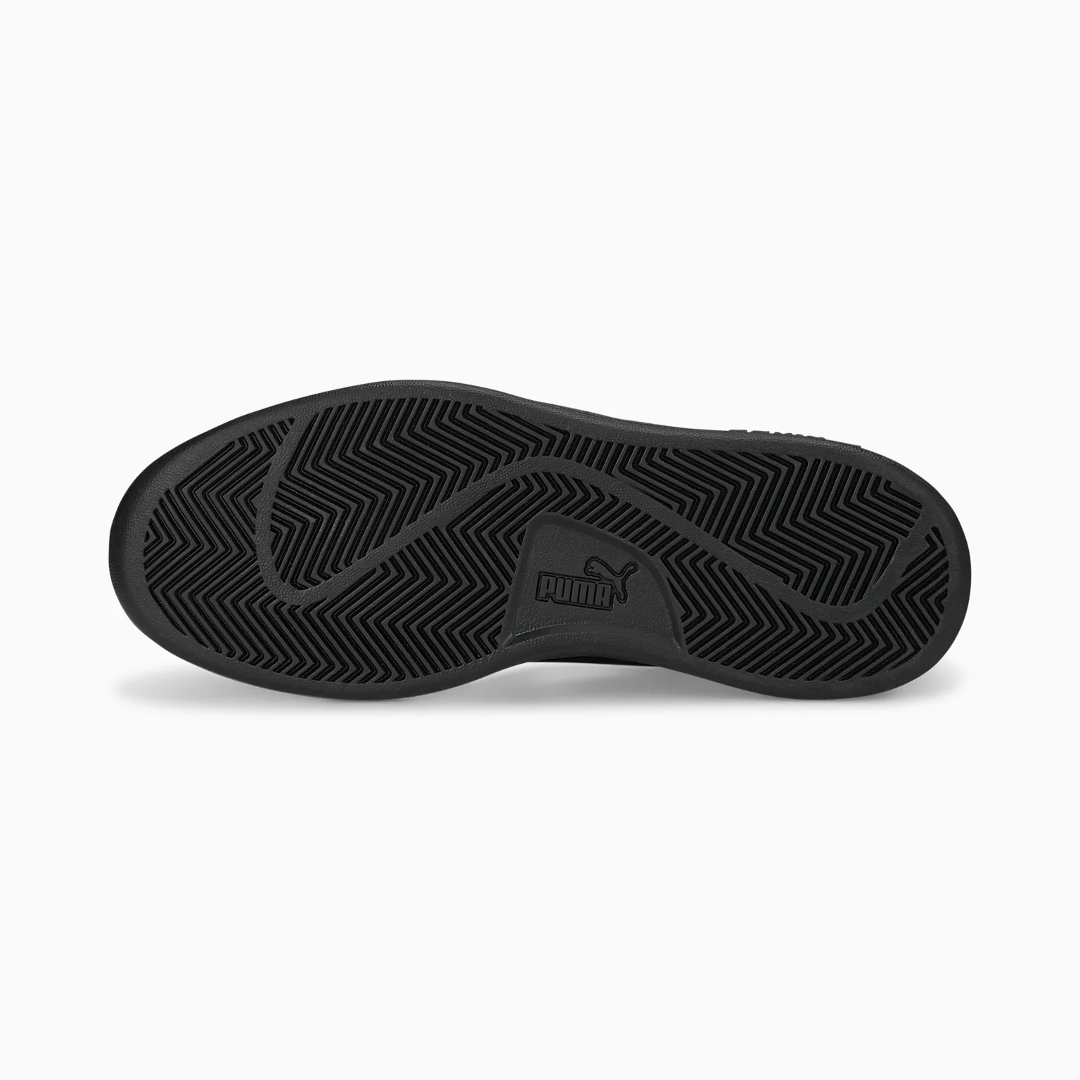 Puma Kids Smash 3.0 Triple Black Sneaker Shoes - Image 5