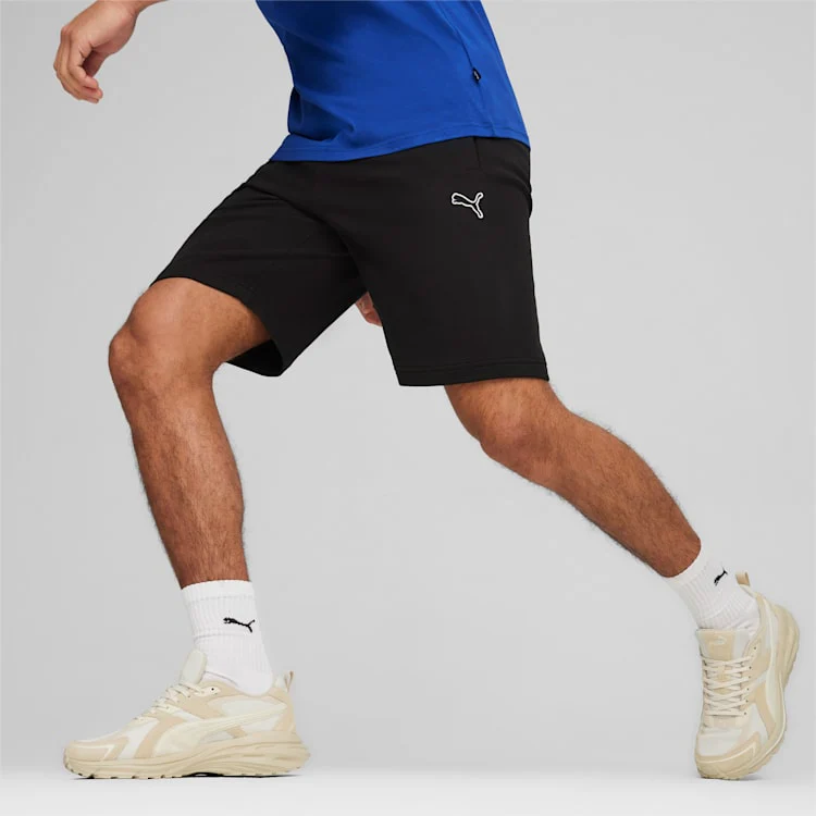 PUMA MEN'S BETTER ESSENTIALS 9 BLACK SHORTS - Image 3