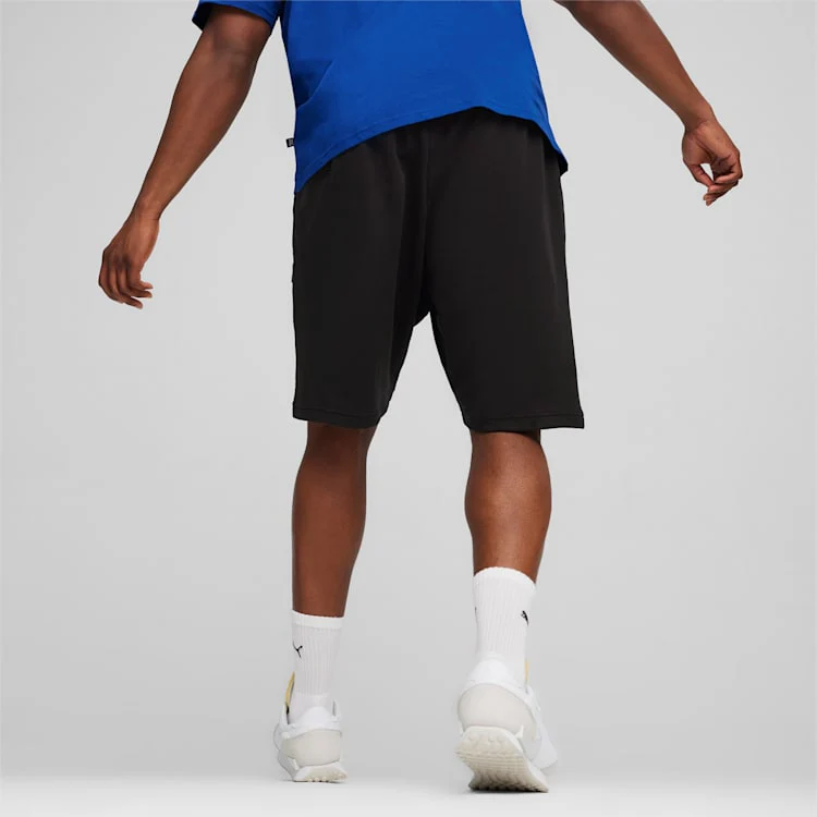 PUMA MEN'S BETTER ESSENTIALS 9 BLACK SHORTS - Image 5