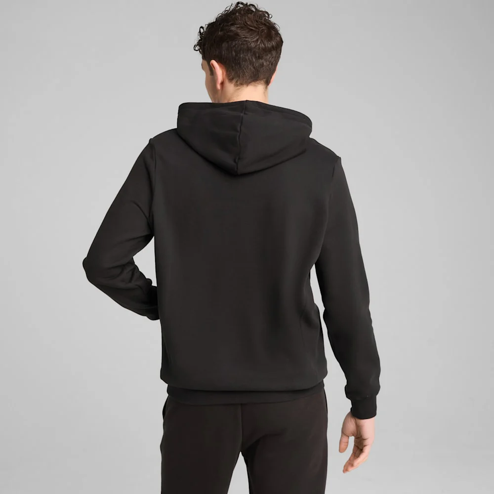 Puma Men's Class French Terry Black Hoodie - Image 5