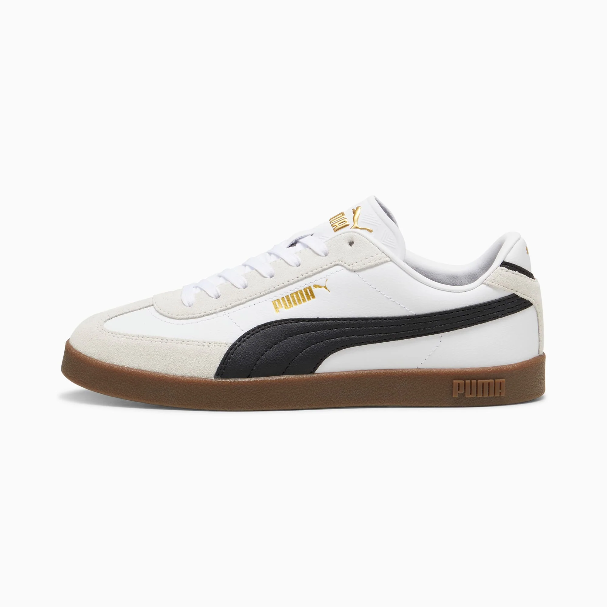 Puma Men's Club White/Black Sneaker Shoes - Image 2