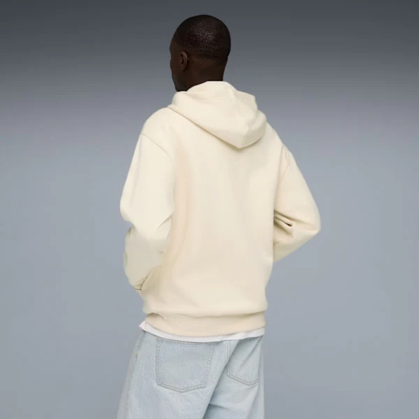 Puma Men's Essentials Elevated Cat Logo Relaxed Alpine Snow Hoodie - Image 4