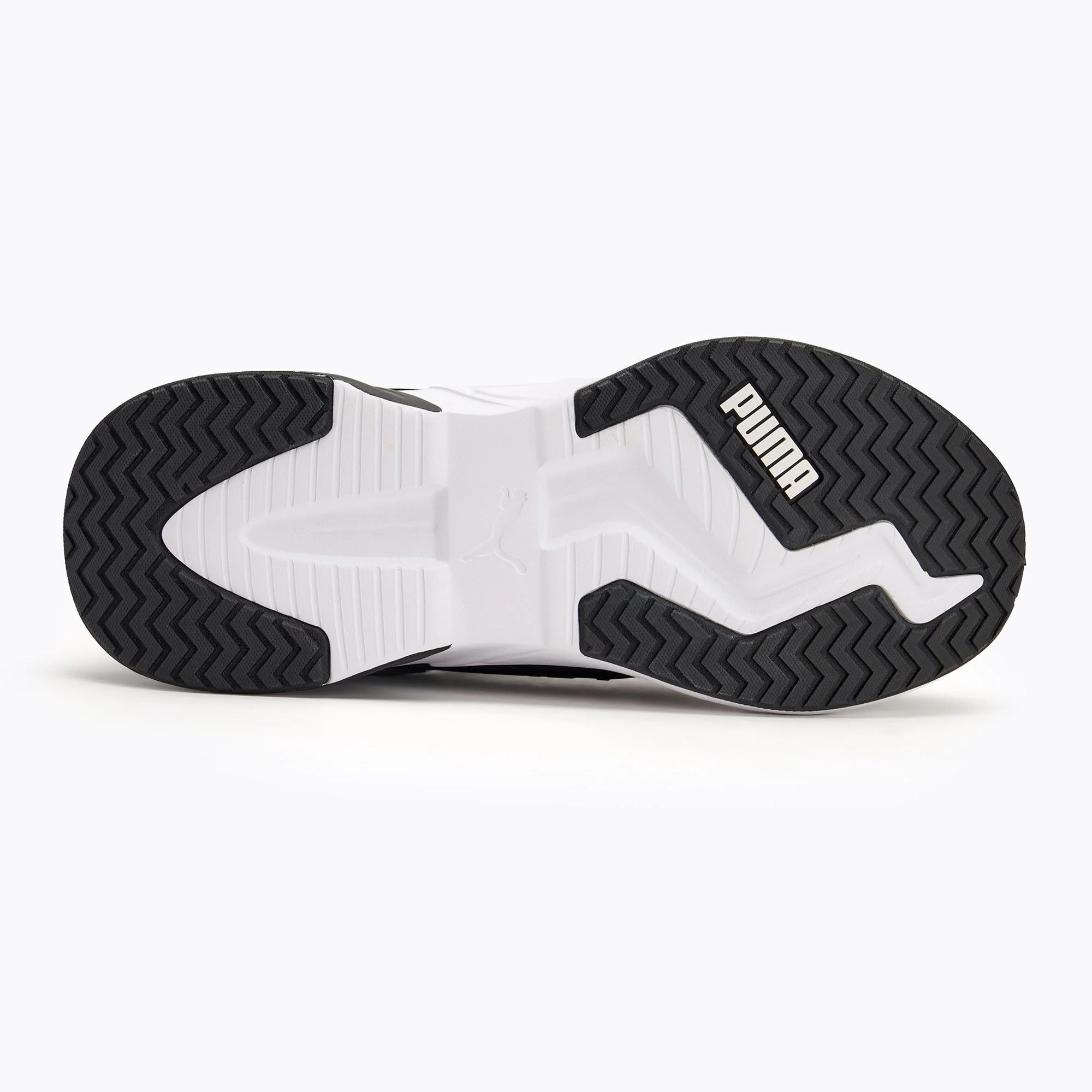 Puma Men's Retaliate Black/White Running Shoes - Image 5