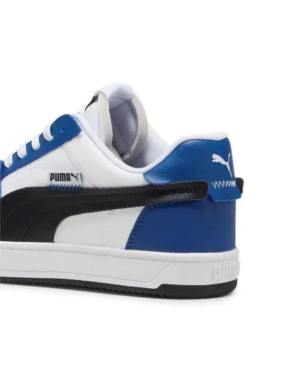 Puma Men's White/Black/Blue Caven Shoes - Image 5