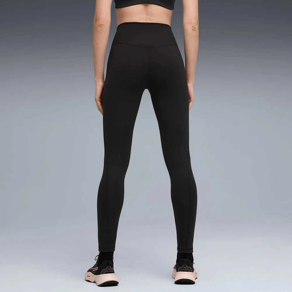 Puma Women's Cloudspun High Waisted Black Tights - Image 4